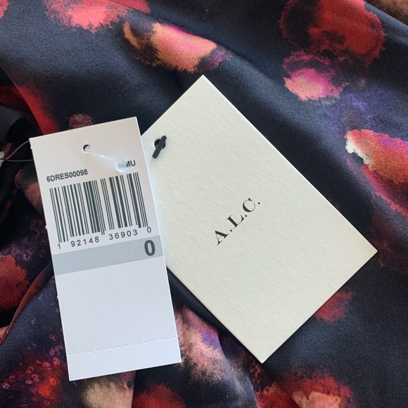 A.L.C Draped Satin Poppy Gown - Picture 8 of 9